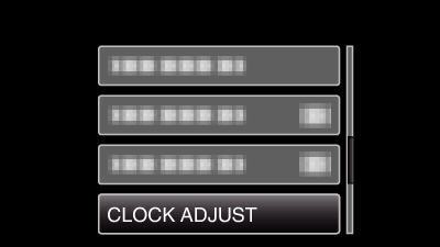 CLOCK ADJUST